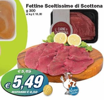 Prix Quality Fettine Sceltissime di Scottona 300 g offerta