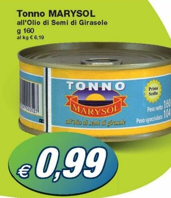 Prix Quality Marysol Tonno 160 g offerta