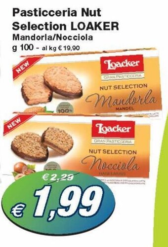 Prix Quality Loacker Pasticceria Nut Selection 100 g offerta