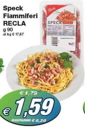 Prix Quality Recla Speck Fiammiferi 90 g offerta