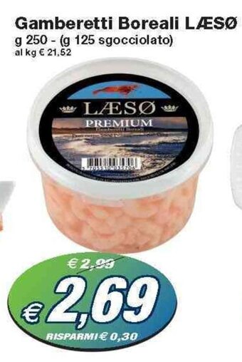 Gamberetti Boreali Laesø 250 g