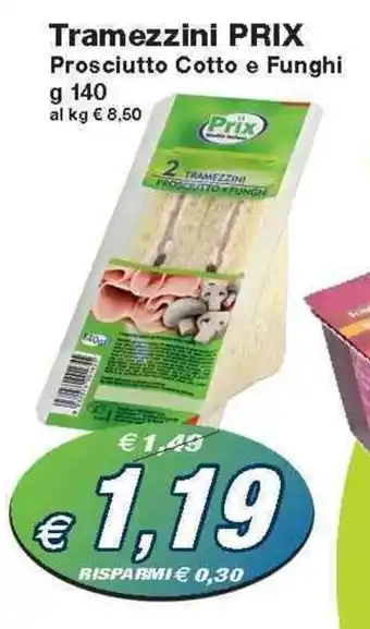 Prix Tramezzini 140 g