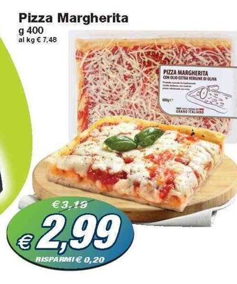 Prix Quality Pizza Margherita 400 g offerta