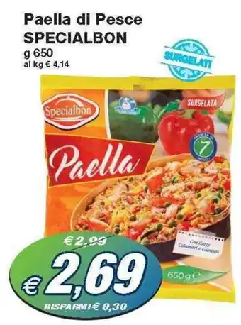 Prix Quality Specialbon Paella di Pesce 650 g offerta
