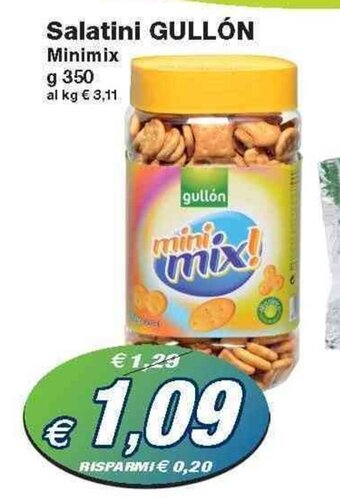 Gullón Salatini Minimax 350 g