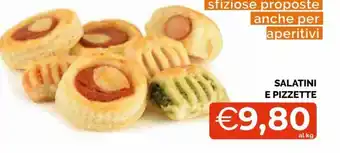 Salatini e pizzette