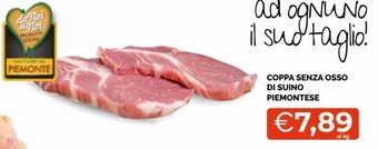 Mercatò Coppa senza osso di suino piemontese offerta