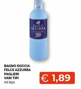 Mercatò Felce Azzurra Bagno doccia paglieri vari tipi 650 ml offerta