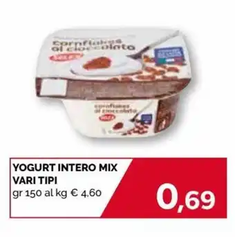 Mercatò Yogurt Intero Mix vari tipi 150 gr offerta