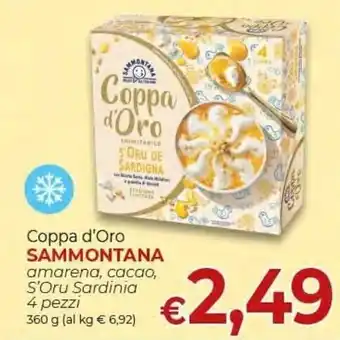 Sammontana Coppa d'Oro 4 pezzi 360 g