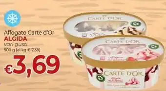 Supermercati Nonna Isa Algida Affogato Carte d'Or vari gusti 500 g offerta