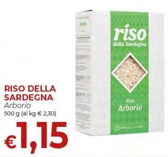 Supermercati Nonna Isa Riso Della Sardegna Arborio 500 g offerta