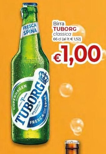 Tuborg Birra classica 66 cl