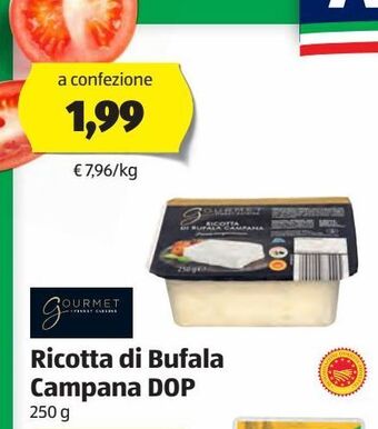 Ricotta di bufala campana dop