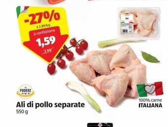ALDI Ali di pollo separate offerta