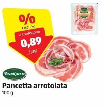 ALDI Pancetta arrotolata offerta