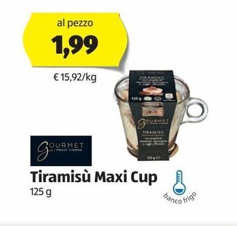 ALDI Tiramisù maxi cup offerta