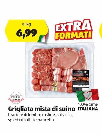 ALDI Grigliata mista di suino offerta