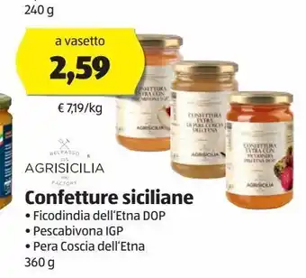 ALDI Confetture siciliane offerta
