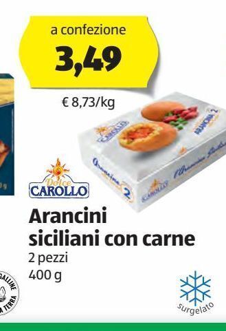 Arancini siciliani con carne