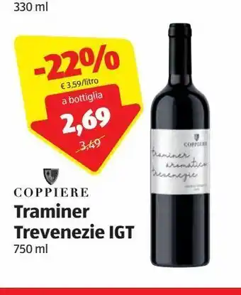 ALDI Traminer trevenezie igt offerta