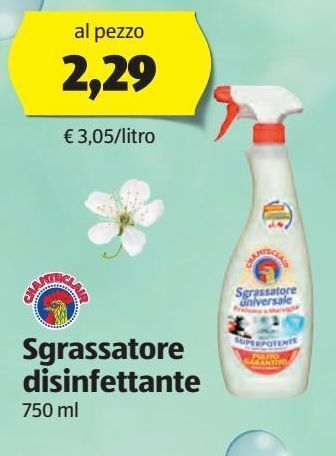 ALDI Sgrassatore disinfettante offerta