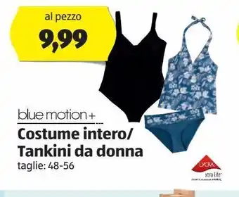 ALDI Costume intero/tankini da donna offerta