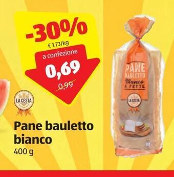 ALDI Pane bauletto bianco offerta