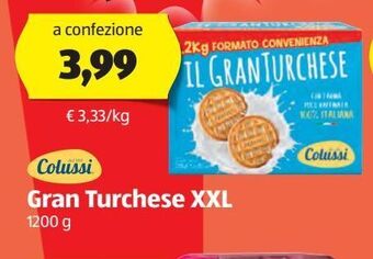 ALDI Gran turchese xxl offerta