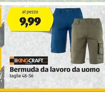 ALDI Bermuda da lavoro da uomo offerta