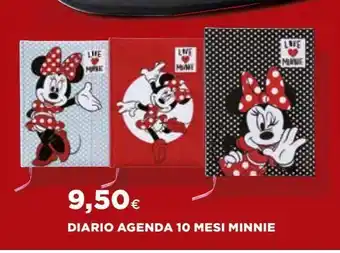 Ipercoop Diario agenda 10 mesi minnie offerta