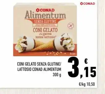 Conad Coni gelato senza glutine/lattosio conad alimentum offerta