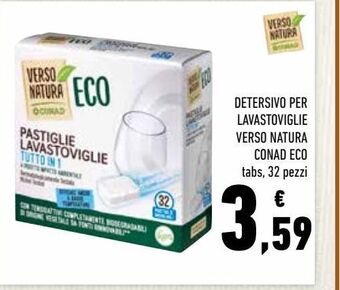 Conad Detersivo per lavastoviglie verso natura conad eco offerta