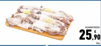 Conad Calamari freschi offerta