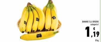 Conad Banane f.lli orsero offerta