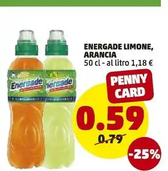 PENNY Energade Limone Arancia offerta
