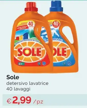 Prodet Sole detersivo lavatrice 40 lavaggi offerta