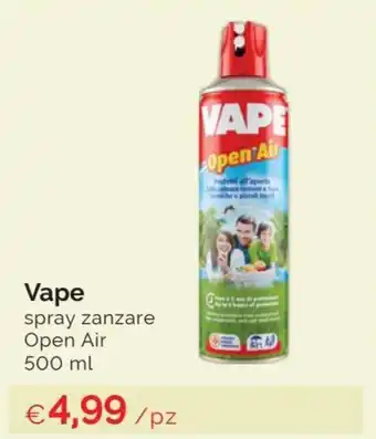 Prodet Vape spray zanzare Open Air 500 ml offerta