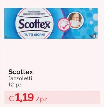 Prodet Scottex fazzoletti 12 pz offerta