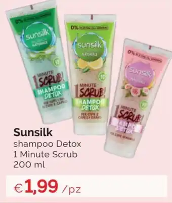 Prodet Sunsilk shampoo Detox 1 minute Scrub 200 ml offerta