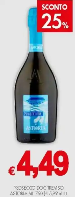 Astoria Prosecco Doc Treviso ml 750