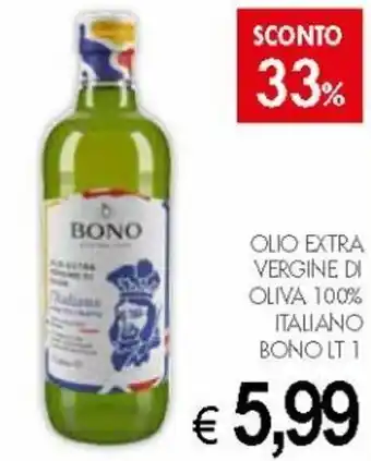 Bono Olio extra vergine di oliva 100% Italiano lt 1