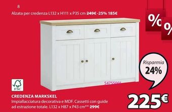 JYSK Credenza offerta