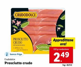 Lidl Prosciutto crudo offerta