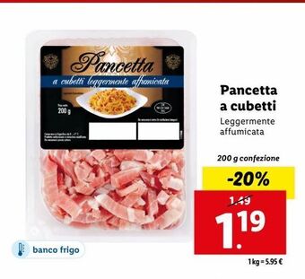 Pancetta a cubetti