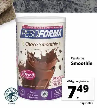 Lidl Smoothie offerta
