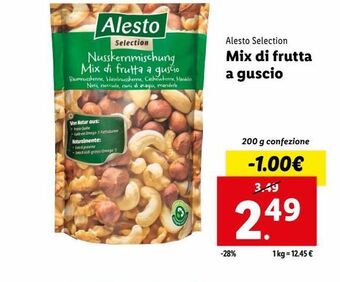 Lidl Mix di frutta a guscio offerta