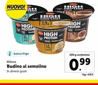 Lidl Budino di semolino offerta