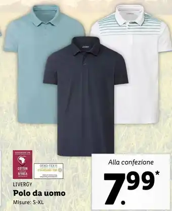 Lidl Polo da uomo offerta