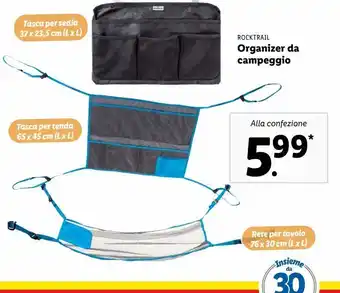 Organizer da campeggio